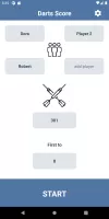 Darts Score Easy Scoreboard