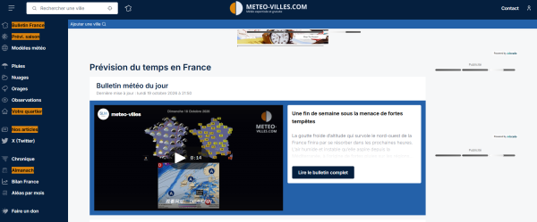 Météo Villes