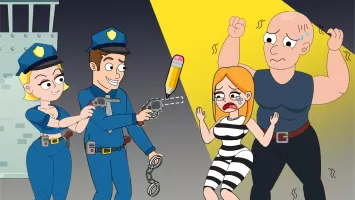 Draw Police - Tricky Puzzles