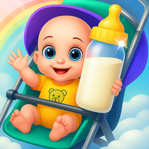 Cute boy daycare and dressup