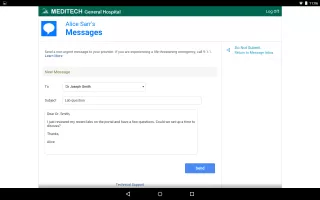 MEDITECH MHealth