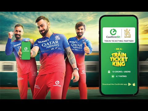 Train Ticket Confirm Nahi Hui? #Confirmtkt #RCB | 30s | #TrainTicketKing (Hindi)