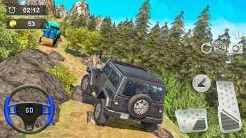 Offroad Jeep Driving & Parking