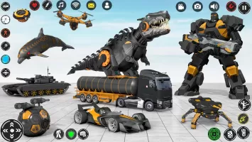 Dolphin Robot Transform Wars