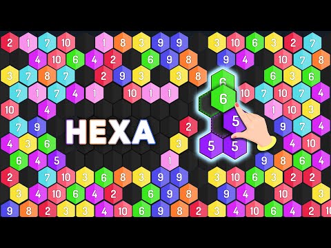 Merge Hexa - Number Puzzle