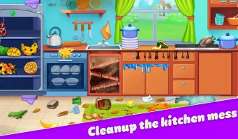 Dream Home Cleaning Game Wash