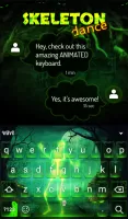 Skeleton Dance Wallpaper Theme