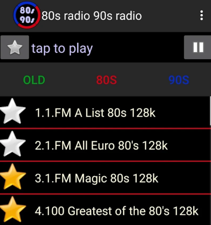 80s + 90s radio