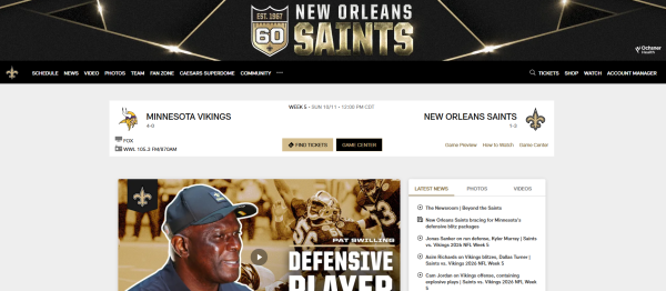 New Orleans Saints Mobile