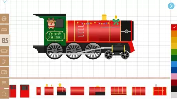 Christmas Train Game For Kids