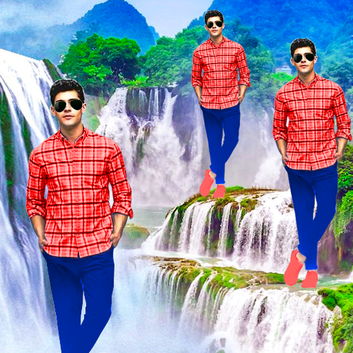 Waterfall Photo Frames Editor