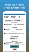 Typing Test App for Exams