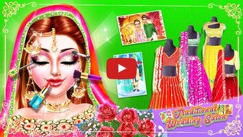 Traditional Wedding Salon  - Bridal Makeover Makeup & Dress Up Game