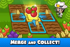 Idle Farm Tycoon - Merge Crops