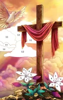 Bible Coloring Paint By Number