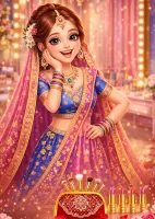 Indian Wedding Dress-up