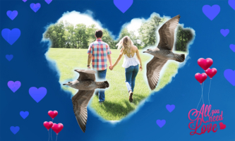 Art Love Frame - artistic phot