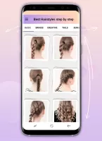 Hairstyles step by step