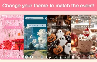 Wallpaper Theme +HOME Launcher