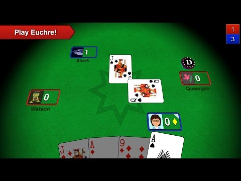 Euchre 3D App Trailer