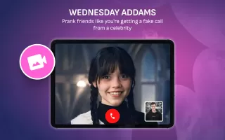 Wednesday Addams Prank Call