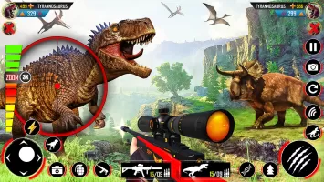 Wild Dinosaur Hunting Zoo Game