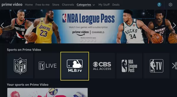 How to View Sports Content on Amazon Prime？