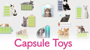 Cat Battery widget