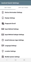 Android Quick Settings