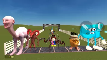 Nextbots In Playground mod