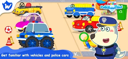 Wolfoo Police And Thief Game