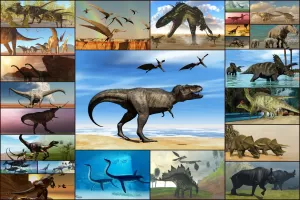 Dinosaurs Jigsaw Puzzles Game