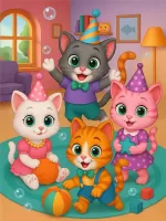 Cute Kitty Cat Pet Care