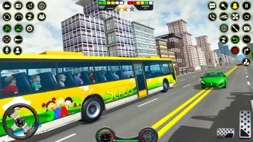 School Bus Coach Driver Games