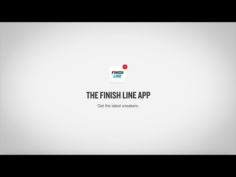 Finish Line Landing Page App Reservations