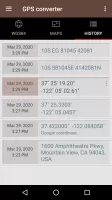GPS coordinate converter