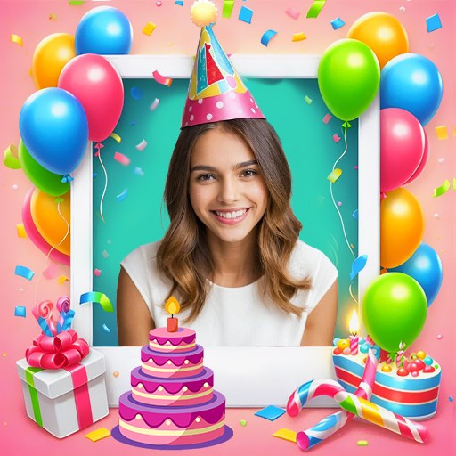 Birthday Photo Frame Maker App
