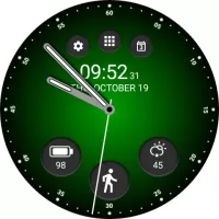 Black Classic Watch Face