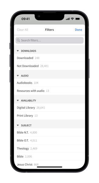 Logos Bible Study App