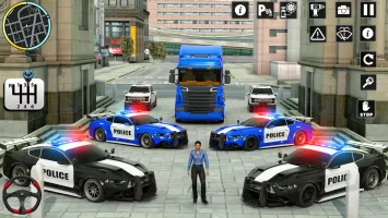 Police Game Transport Truck