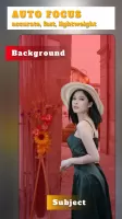 Auto blur: blur background