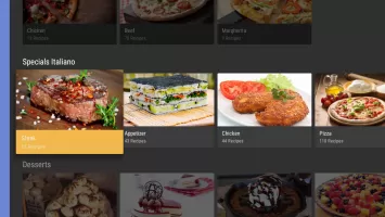 Italian recipes app