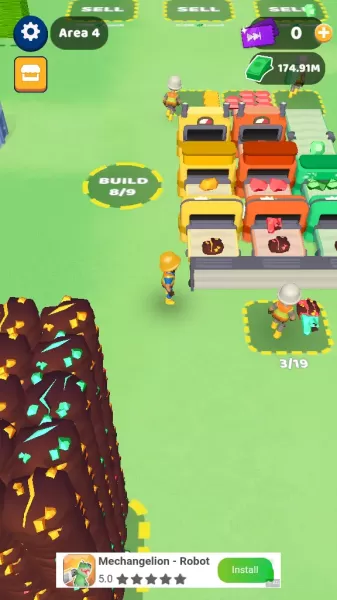 Drill and Collect – idle mine