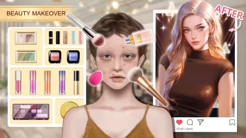 Beauty Makeover - Makeup Game