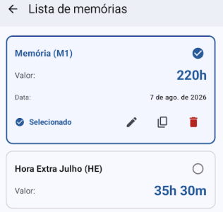 Calculadora de Horas