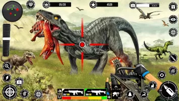 Wild Dinosaur Hunting Zoo Game