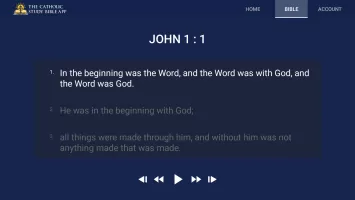 Catholic Study Bible App
