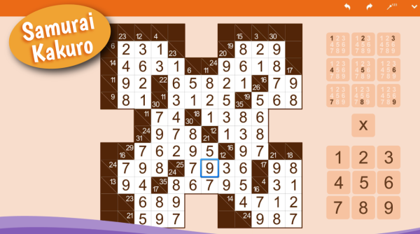 Kakuro: Number Crossword