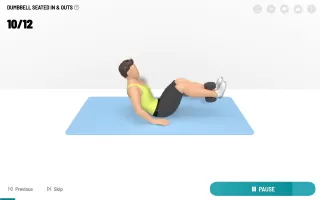 Dumbbell Workout at Home