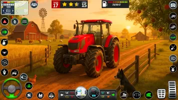 Indian Farming Tractor Game 3D